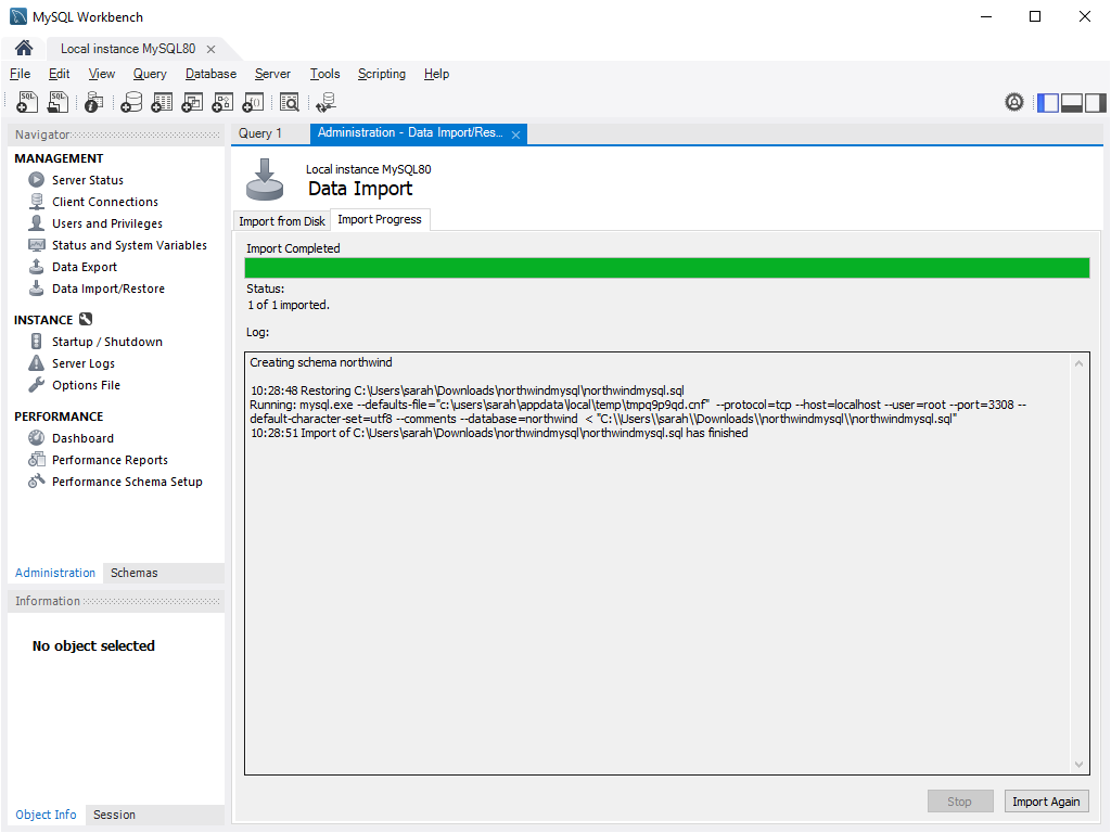 Northwind My Sql5